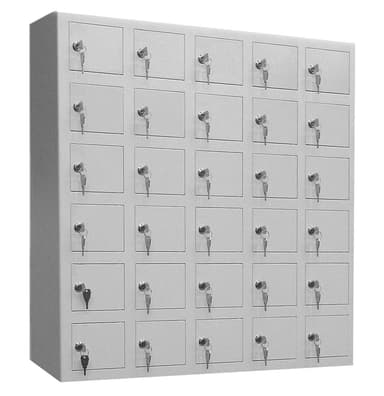 Secureo Schließfachanlage 30 Fächer