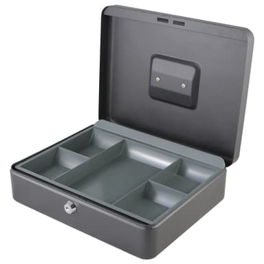 Secureo Geldkassette XL Münzeinsatz schwarz